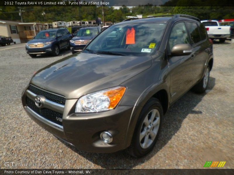 Pyrite Mica / Sand Beige 2012 Toyota RAV4 V6 Limited 4WD
