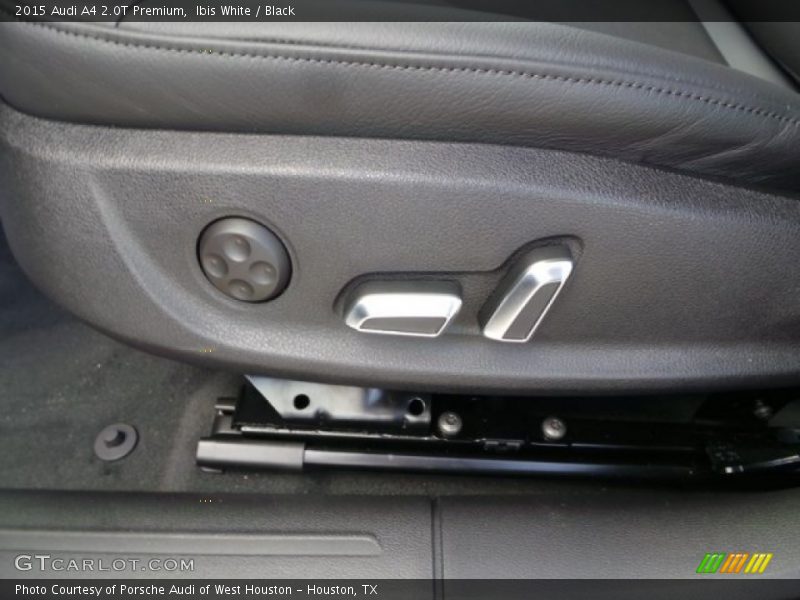 Ibis White / Black 2015 Audi A4 2.0T Premium