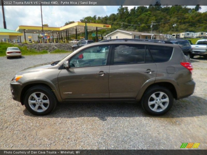 Pyrite Mica / Sand Beige 2012 Toyota RAV4 V6 Limited 4WD
