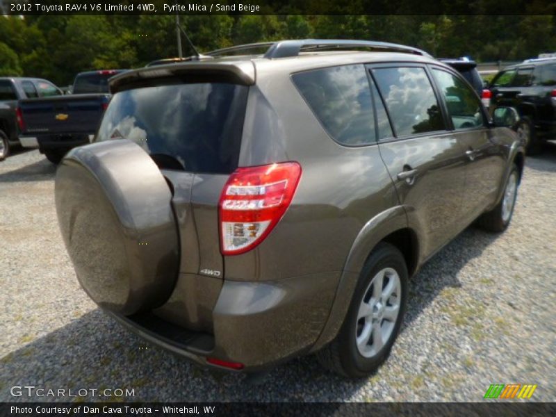 Pyrite Mica / Sand Beige 2012 Toyota RAV4 V6 Limited 4WD