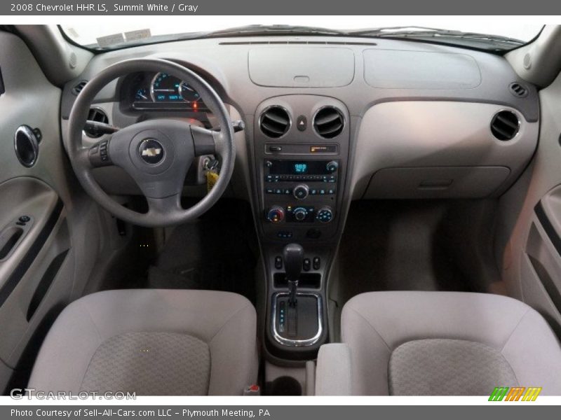 Summit White / Gray 2008 Chevrolet HHR LS