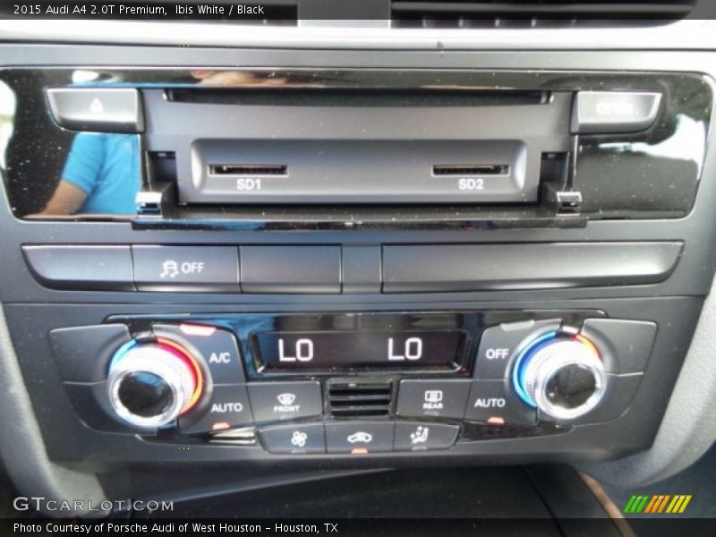 Ibis White / Black 2015 Audi A4 2.0T Premium