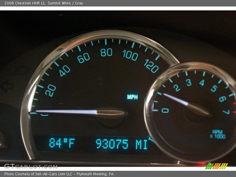 Summit White / Gray 2008 Chevrolet HHR LS