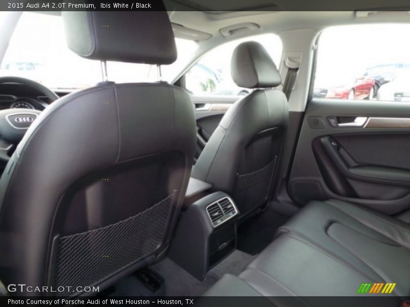 Ibis White / Black 2015 Audi A4 2.0T Premium