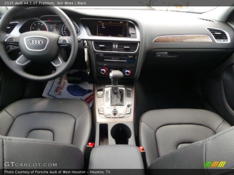 Ibis White / Black 2015 Audi A4 2.0T Premium