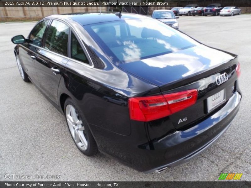 Phantom Black Pearl / Nougat Brown 2015 Audi A6 3.0 TDI Premium Plus quattro Sedan