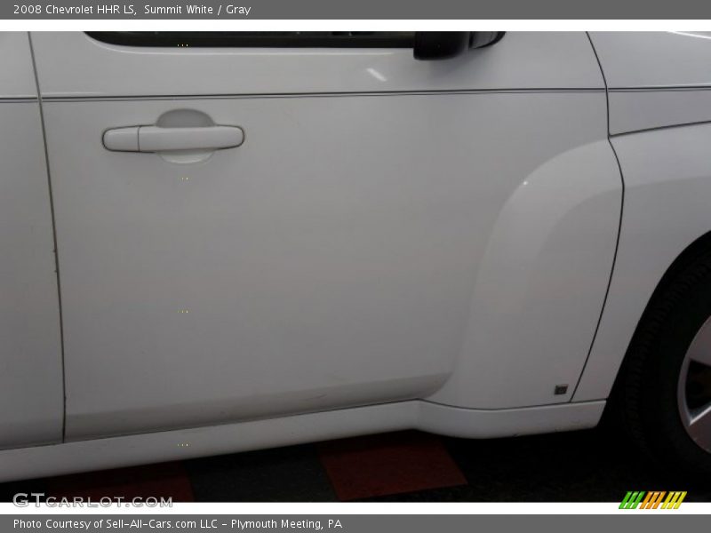Summit White / Gray 2008 Chevrolet HHR LS