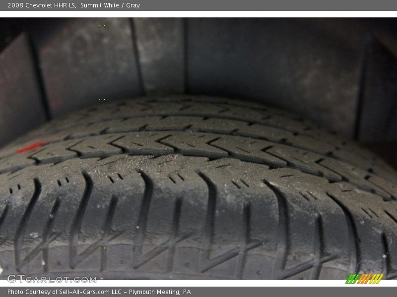 Summit White / Gray 2008 Chevrolet HHR LS