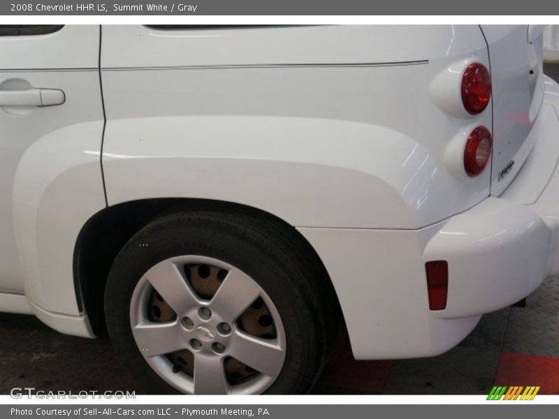 Summit White / Gray 2008 Chevrolet HHR LS