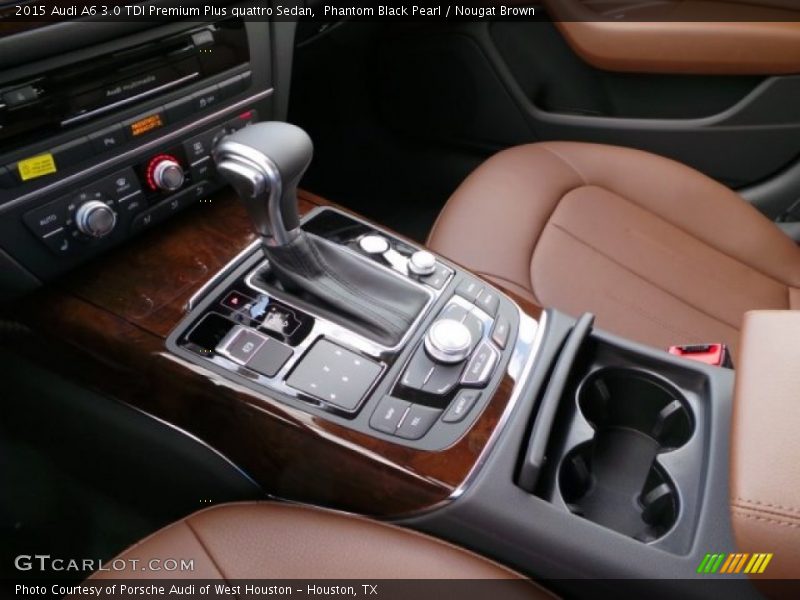 Phantom Black Pearl / Nougat Brown 2015 Audi A6 3.0 TDI Premium Plus quattro Sedan