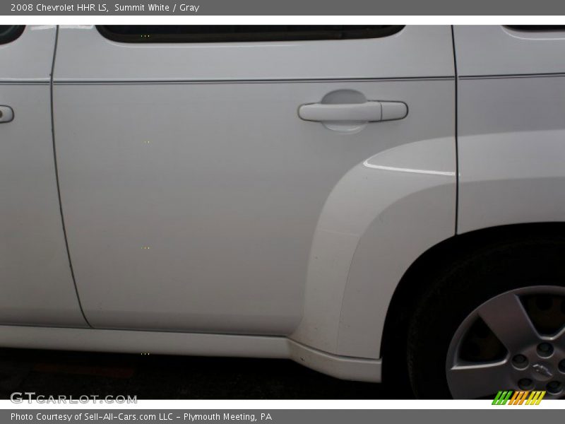 Summit White / Gray 2008 Chevrolet HHR LS