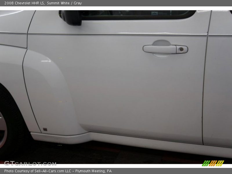 Summit White / Gray 2008 Chevrolet HHR LS