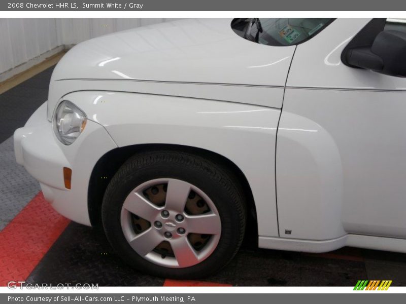 Summit White / Gray 2008 Chevrolet HHR LS