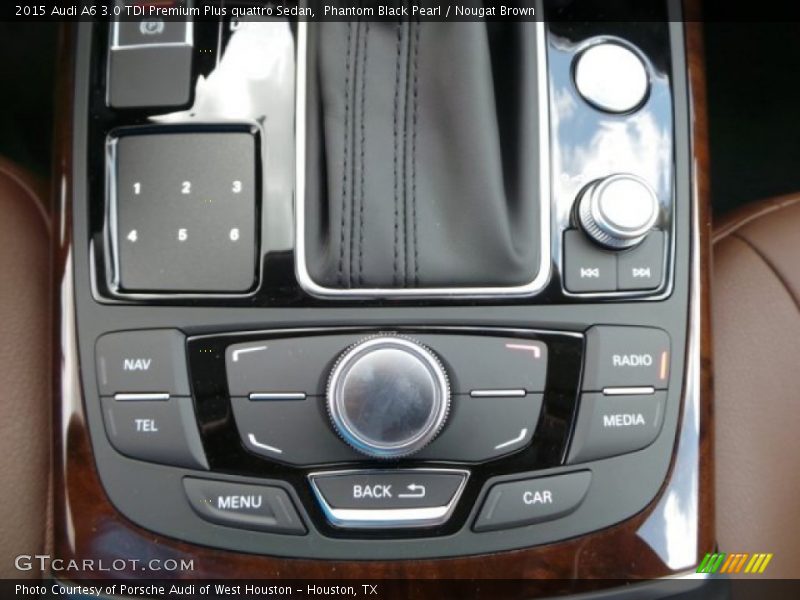 Phantom Black Pearl / Nougat Brown 2015 Audi A6 3.0 TDI Premium Plus quattro Sedan