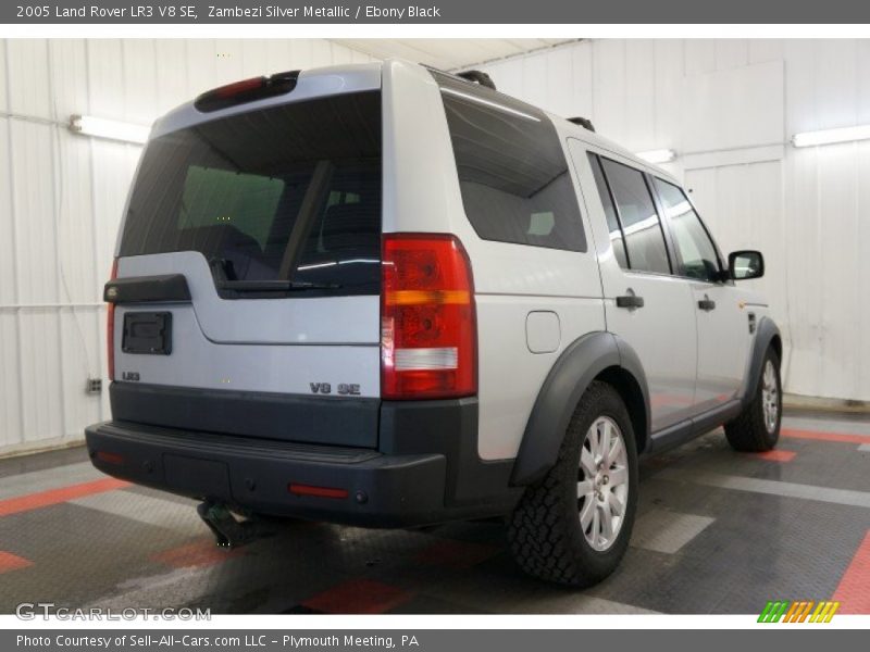 Zambezi Silver Metallic / Ebony Black 2005 Land Rover LR3 V8 SE