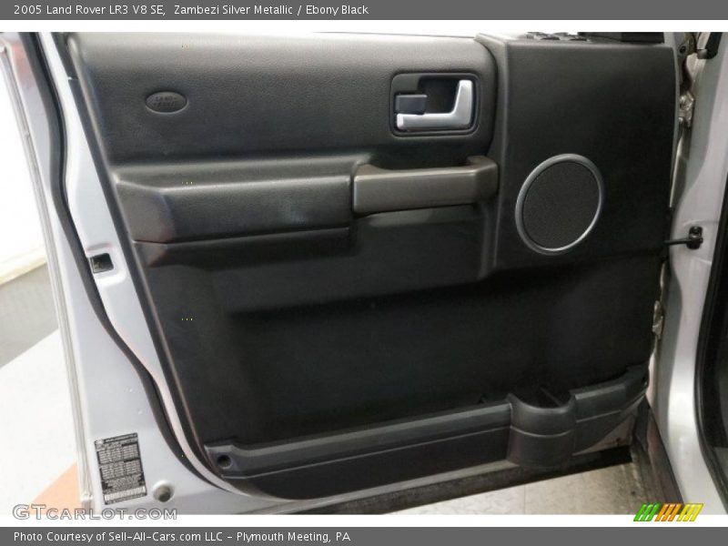 Zambezi Silver Metallic / Ebony Black 2005 Land Rover LR3 V8 SE