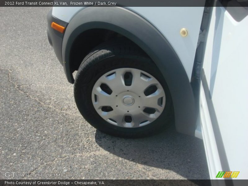 Frozen White / Dark Grey 2012 Ford Transit Connect XL Van