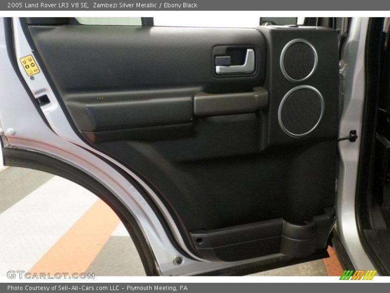 Zambezi Silver Metallic / Ebony Black 2005 Land Rover LR3 V8 SE