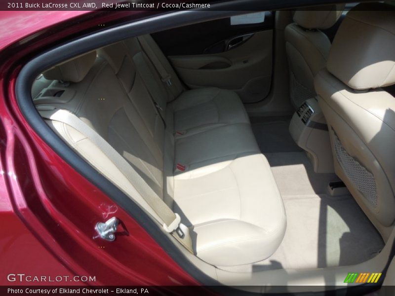 Red Jewel Tintcoat / Cocoa/Cashmere 2011 Buick LaCrosse CXL AWD