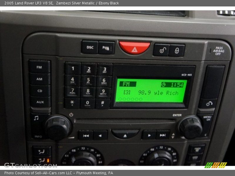 Zambezi Silver Metallic / Ebony Black 2005 Land Rover LR3 V8 SE