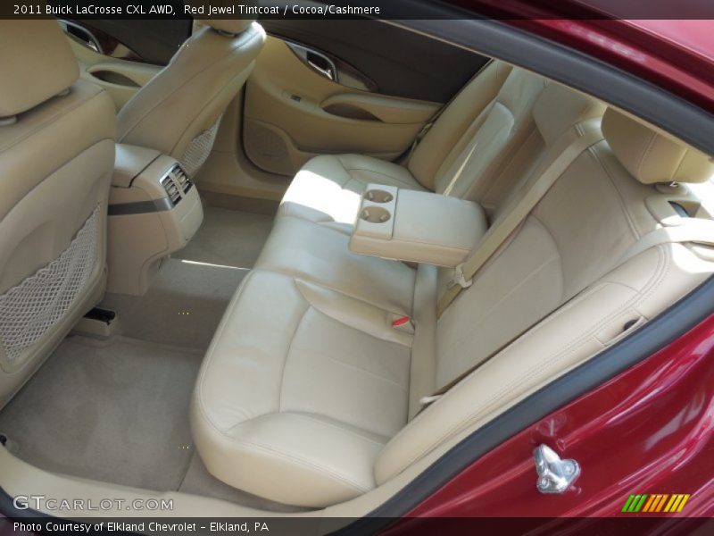 Red Jewel Tintcoat / Cocoa/Cashmere 2011 Buick LaCrosse CXL AWD