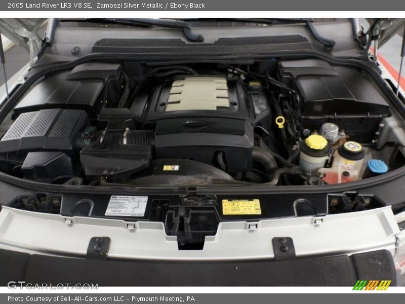 Zambezi Silver Metallic / Ebony Black 2005 Land Rover LR3 V8 SE