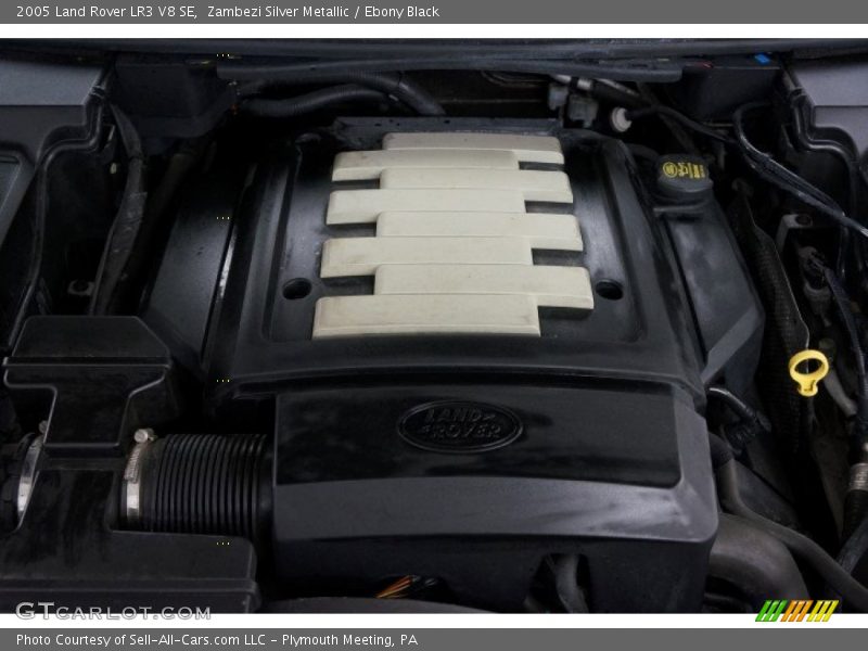Zambezi Silver Metallic / Ebony Black 2005 Land Rover LR3 V8 SE
