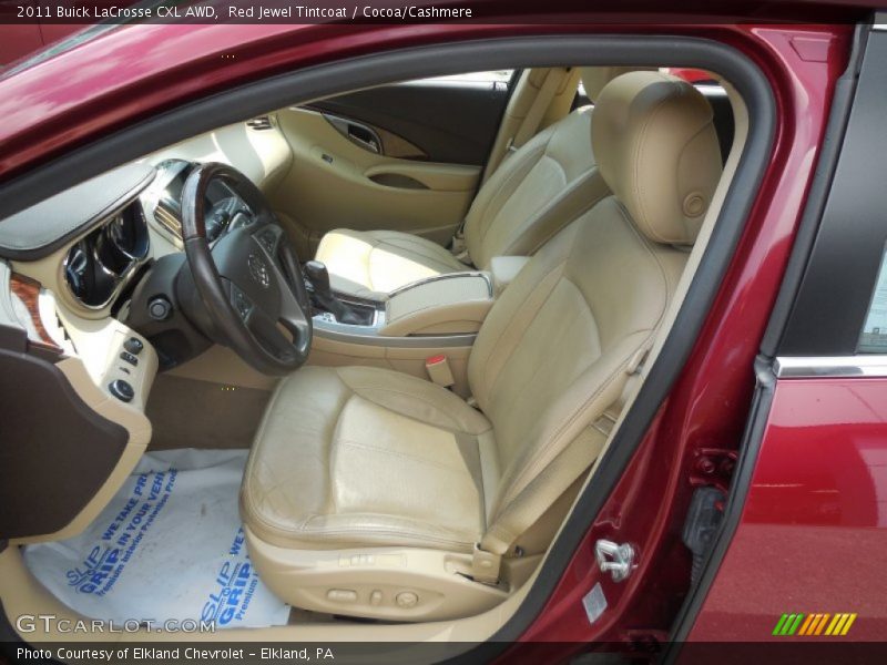 Red Jewel Tintcoat / Cocoa/Cashmere 2011 Buick LaCrosse CXL AWD