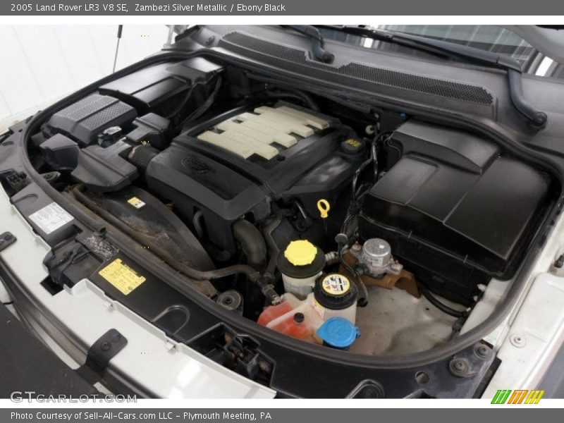 Zambezi Silver Metallic / Ebony Black 2005 Land Rover LR3 V8 SE