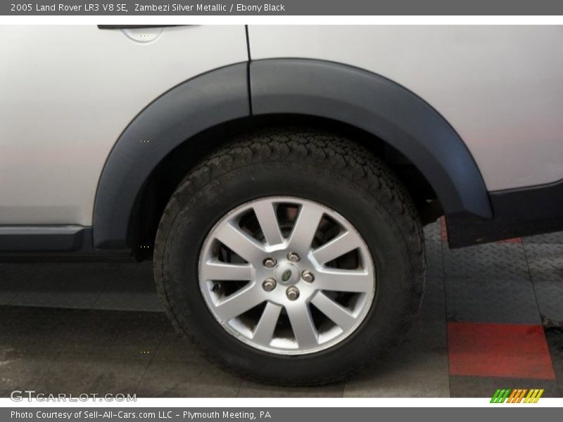 Zambezi Silver Metallic / Ebony Black 2005 Land Rover LR3 V8 SE