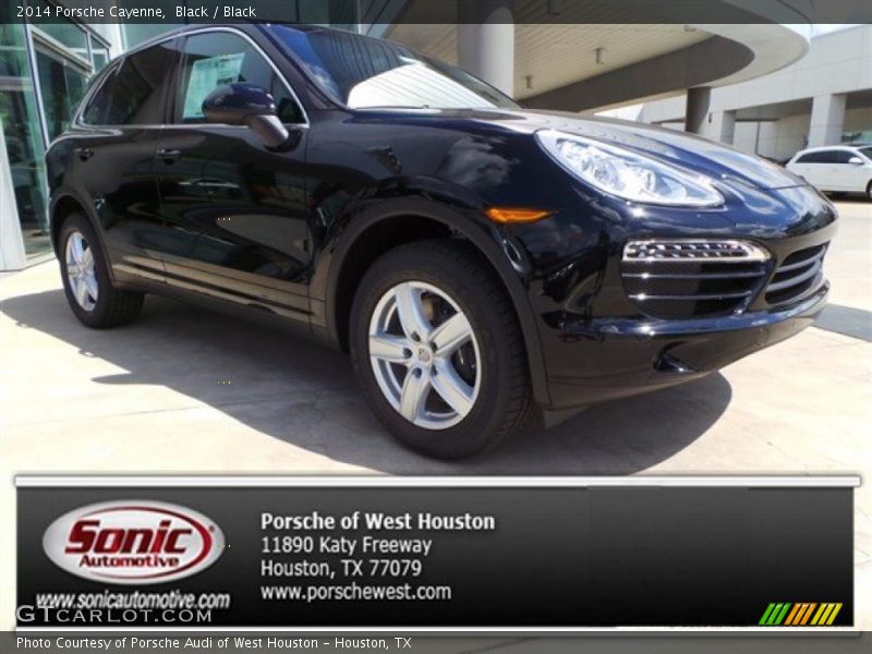 Black / Black 2014 Porsche Cayenne