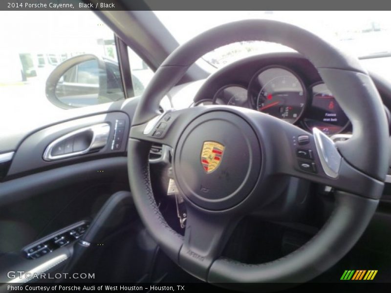Black / Black 2014 Porsche Cayenne