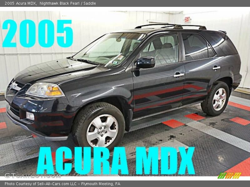 Nighthawk Black Pearl / Saddle 2005 Acura MDX