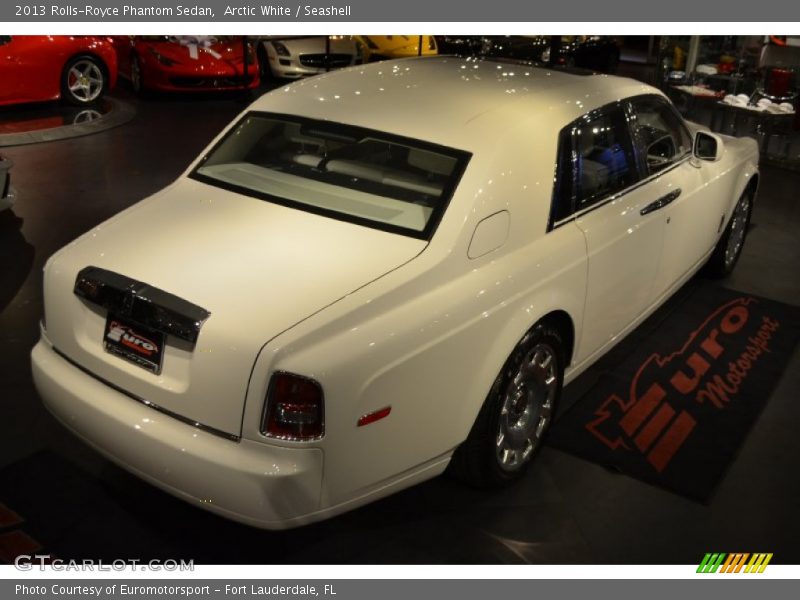 Arctic White / Seashell 2013 Rolls-Royce Phantom Sedan