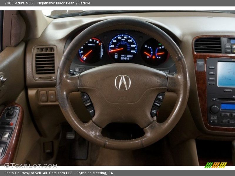 Nighthawk Black Pearl / Saddle 2005 Acura MDX
