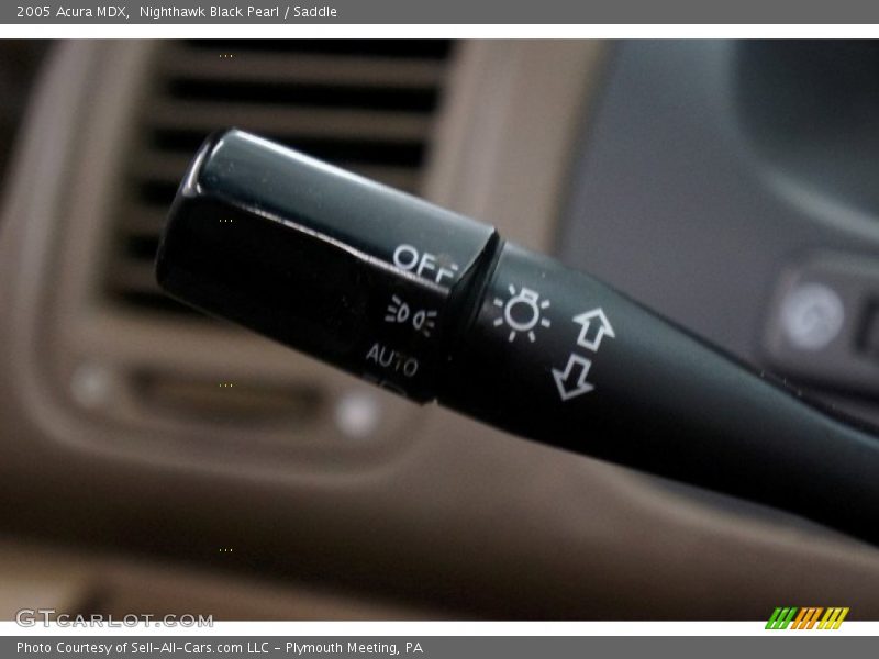 Nighthawk Black Pearl / Saddle 2005 Acura MDX