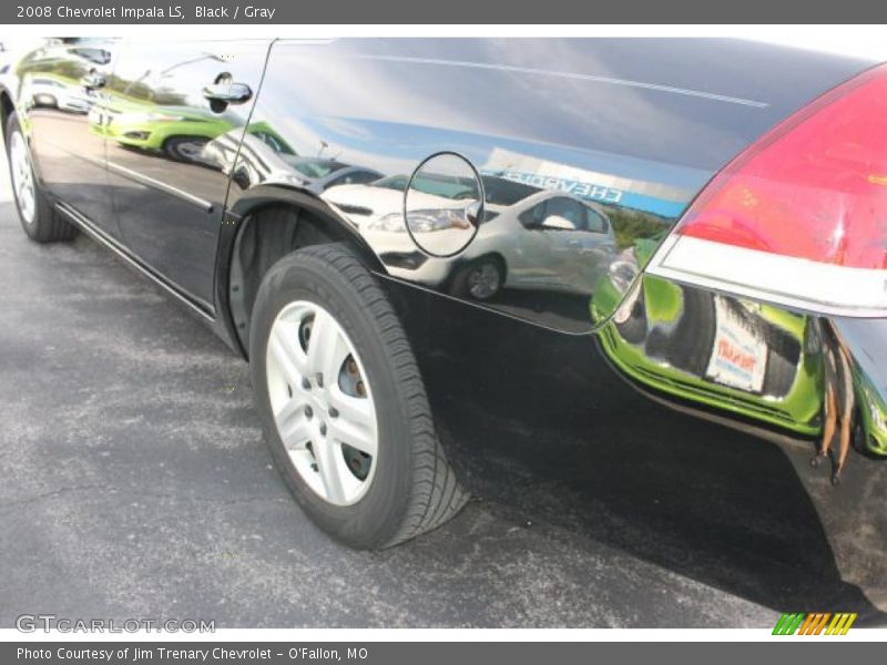 Black / Gray 2008 Chevrolet Impala LS