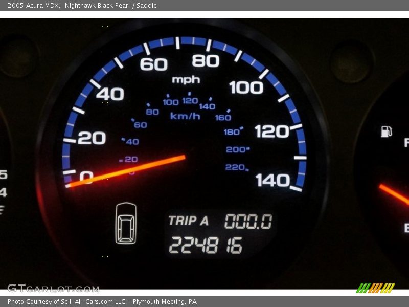 Nighthawk Black Pearl / Saddle 2005 Acura MDX