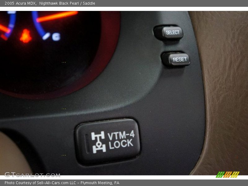 Nighthawk Black Pearl / Saddle 2005 Acura MDX