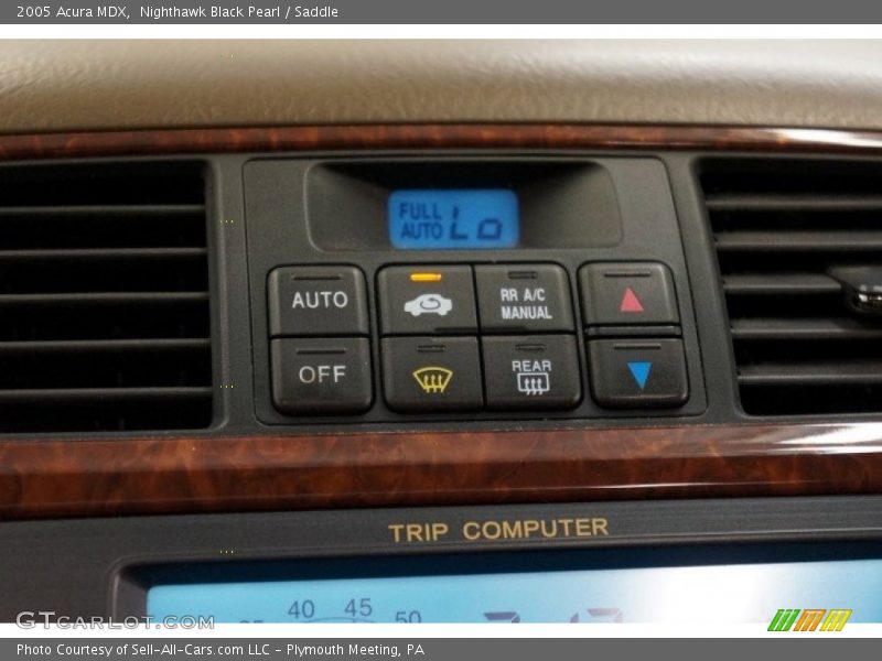 Nighthawk Black Pearl / Saddle 2005 Acura MDX