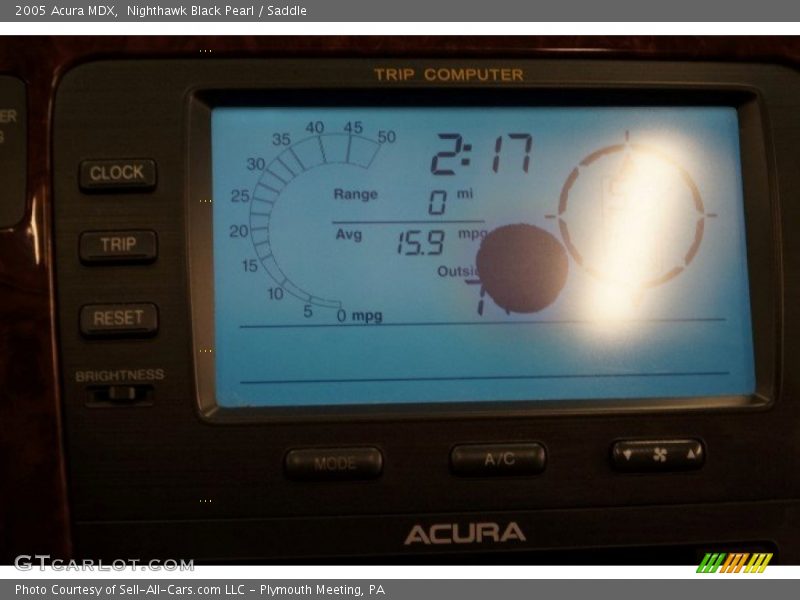 Nighthawk Black Pearl / Saddle 2005 Acura MDX