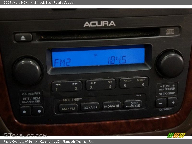 Nighthawk Black Pearl / Saddle 2005 Acura MDX