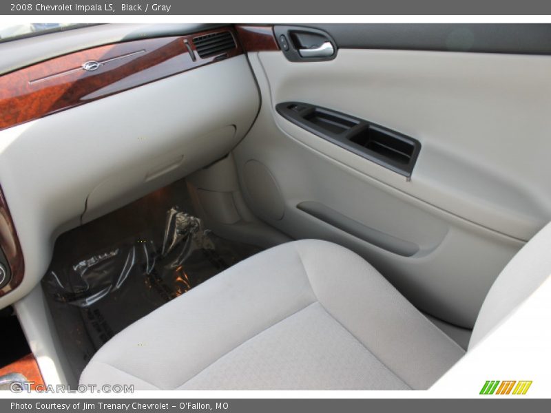 Black / Gray 2008 Chevrolet Impala LS