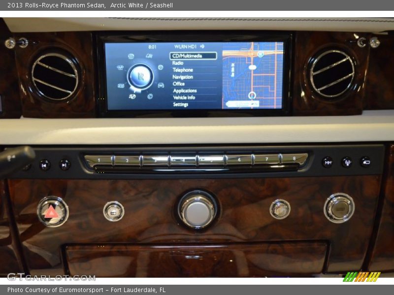 Arctic White / Seashell 2013 Rolls-Royce Phantom Sedan