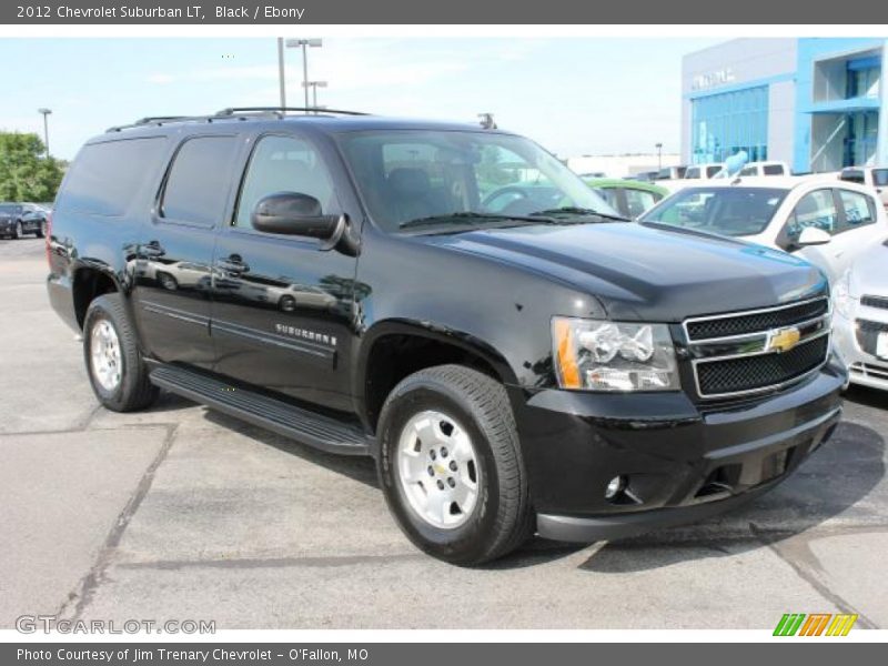 Black / Ebony 2012 Chevrolet Suburban LT