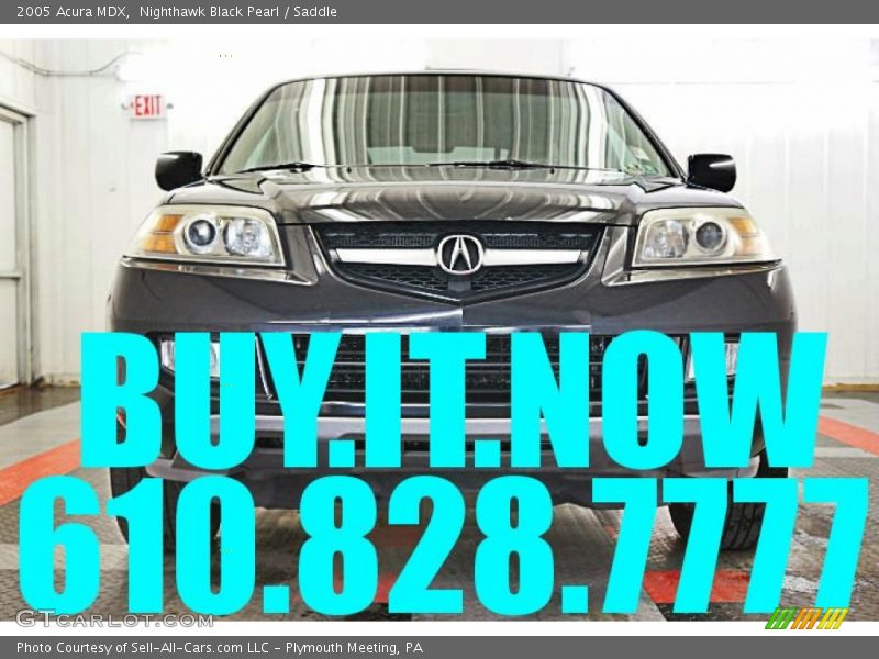 Nighthawk Black Pearl / Saddle 2005 Acura MDX