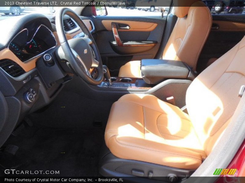 Crystal Red Tintcoat / Ebony/Mojave 2013 Chevrolet Traverse LTZ