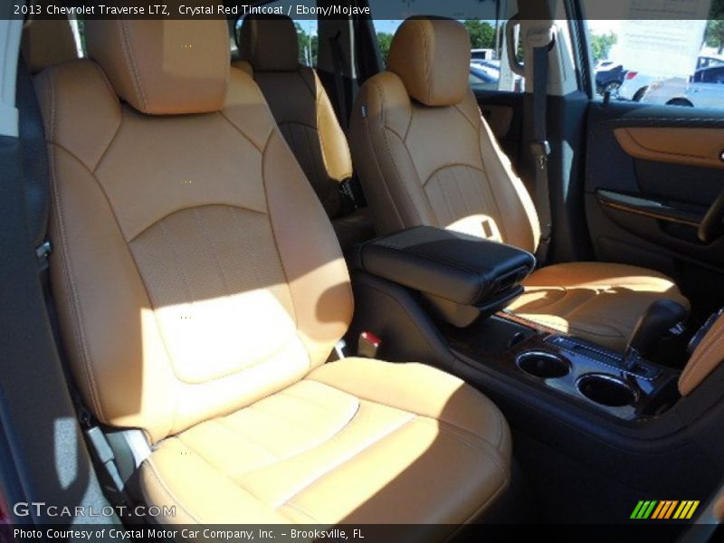 Crystal Red Tintcoat / Ebony/Mojave 2013 Chevrolet Traverse LTZ
