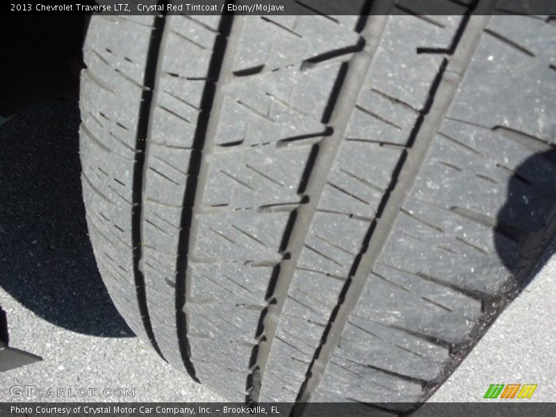 Crystal Red Tintcoat / Ebony/Mojave 2013 Chevrolet Traverse LTZ