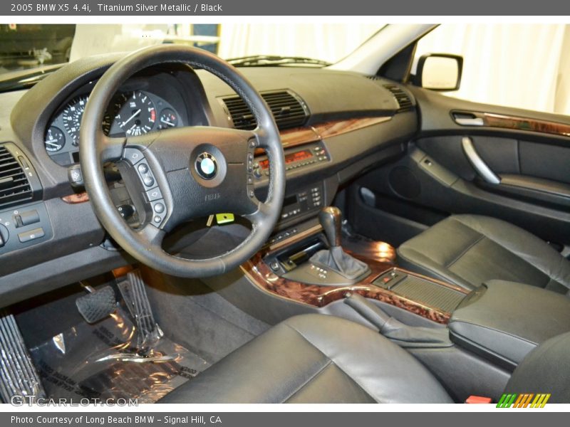  2005 X5 4.4i Black Interior